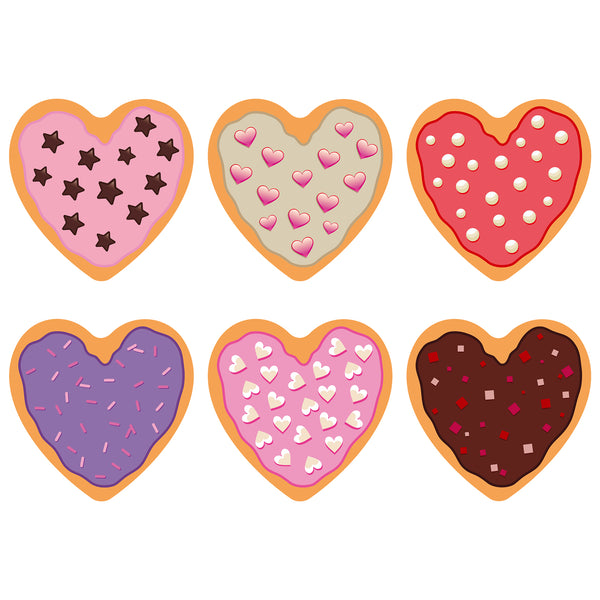 Valentine Candy Heart Stickers 480Pcs Valentines Day Stickers for Kids, Valentines Stickers Heart Dessert Stickers 1.5 Inch Heart Shaped Stickers for Envelope Seal, Valentines Day Decorations