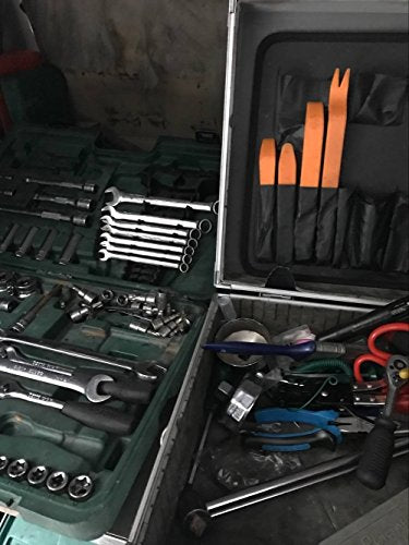 Auto Door Clip Panel Trim Removal Tool Kits for Car Dash Radio Audio Installer Pry Tool 4Pcs