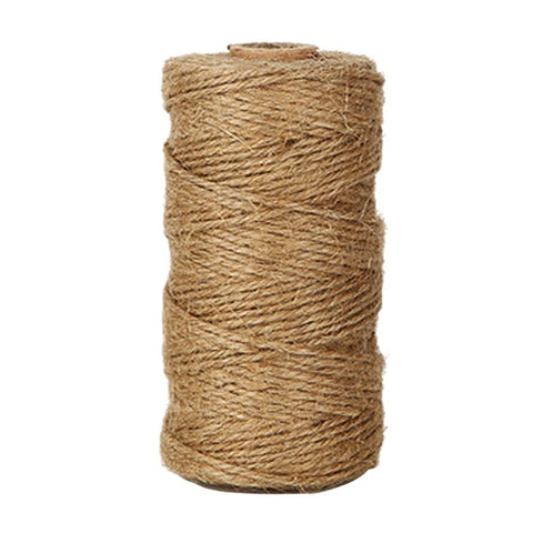 328 Feet Natural Jute Twine Best Arts Crafts Gift Twine Christmas Twine Industrial Packing Materials Durable String for Gardening Applications
